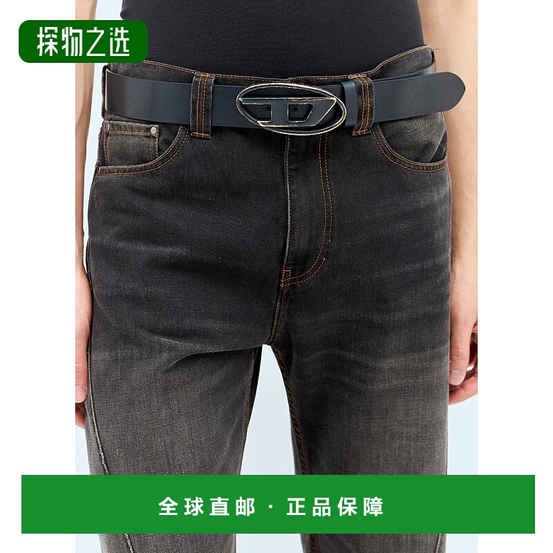 香港直邮Diesel 迪赛 男士 棕色 B-1dr Scratch 腰带 X09257P3738