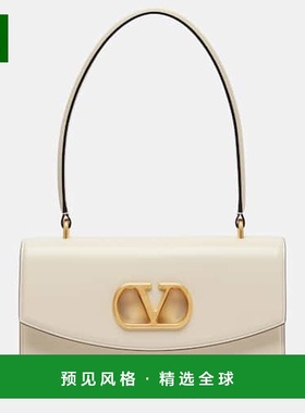 1h可退 香港直邮Valentino 华伦天奴 女士 Vain VLogo 皮革肩包