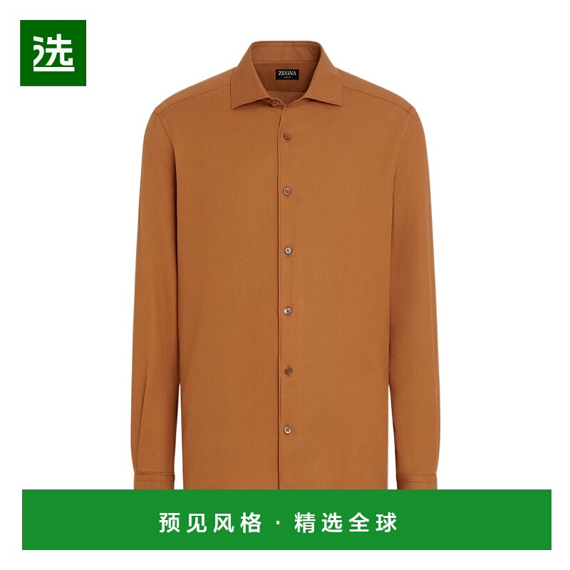 香港直邮Zegna Cashco 长袖羊绒衬衫 E8X44A6SRF5