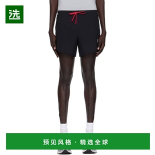 1h可退 香港直邮District Vision 男士 黑色 5in Training 短裤 D