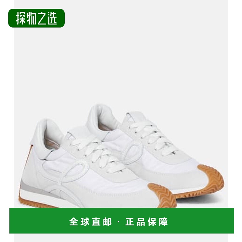 香港直邮LOEWE 罗意威 女士 Flow Runner 绒面革运动鞋