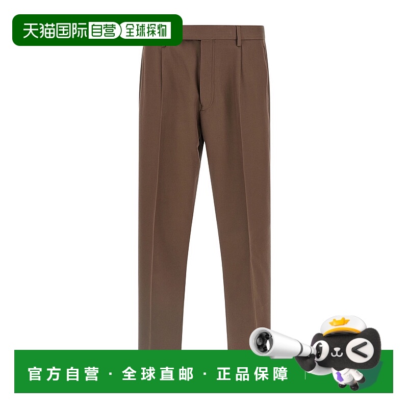 香港直邮Zegna 腰带环休闲裤 UGI04A2TP45M06R