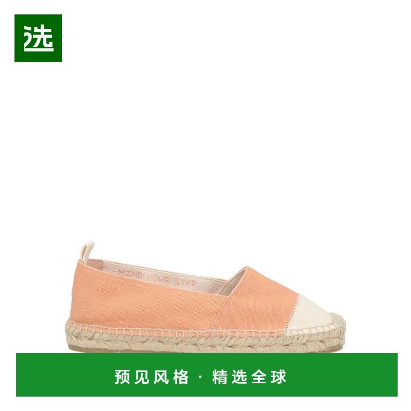 1h可退 【美国直邮】Castaner女士时装单鞋浅口平底圆头帆布休闲,女鞋,浅口单鞋,淘宝优惠券,粉丝福利购,淘宝优惠卷