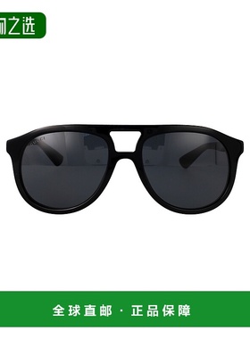 香港直邮Gucci 古驰 男士 徽标太阳镜 GG1320S black黑色 舒适时