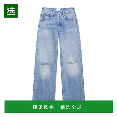 香港直邮Anine Bing 女士牛仔裤 A0610852WHD51 AW2025 蓝色
