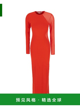 香港直邮Stella Mccartney 斯特拉·麦卡特尼 女士 红色粘胶纤维