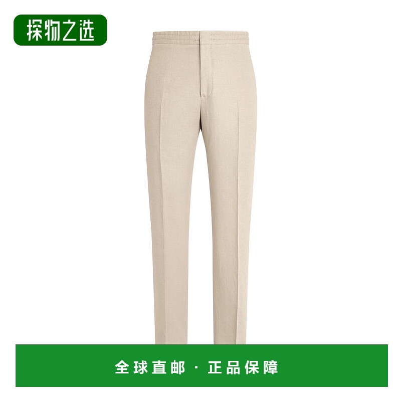 香港直邮Zegna Oasi Lino 长裤 UFI35A9TZ32