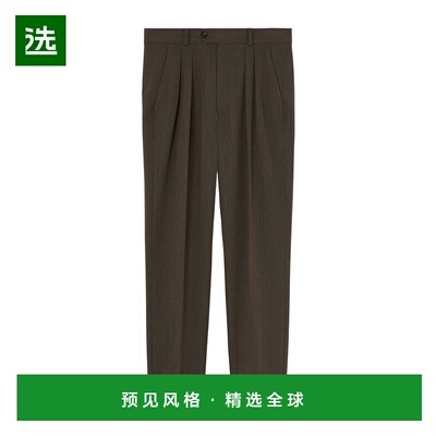 香港直邮Loro Piana Stafford 长裤 FAQ1954直筒裤