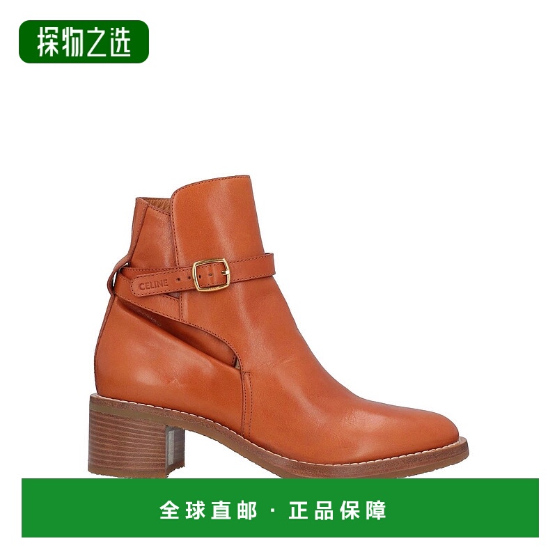 香港直邮Celine 思琳 女士 脚踝靴 brown棕色 舒适时尚