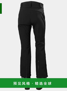 欧洲直邮Helly Hansen 女士聚酰胺滑雪裤Bellissimo2黑色休闲裤