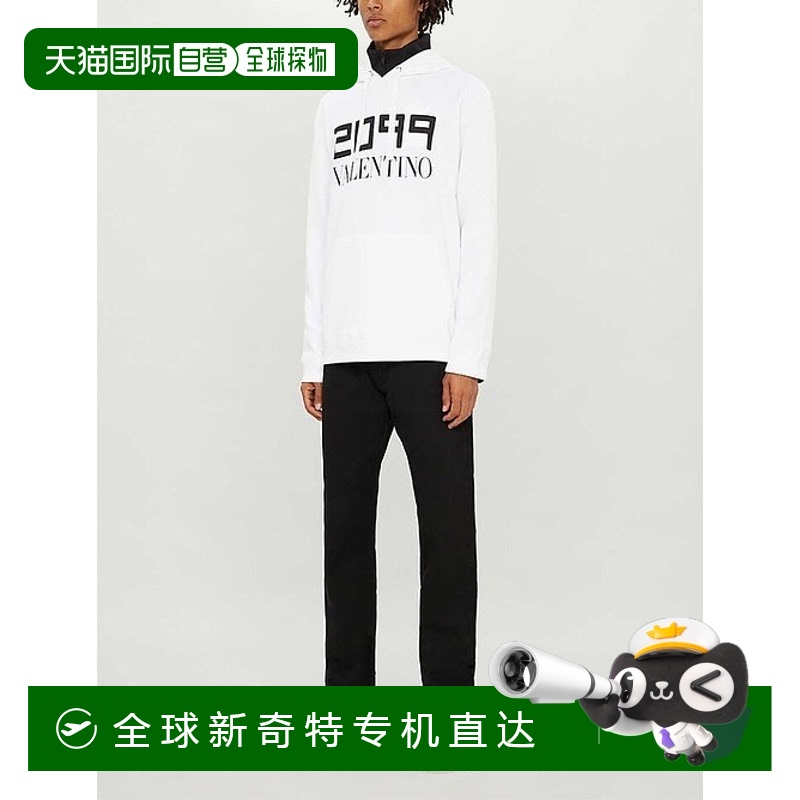 【99新未使用】香港直邮Valentino logo连帽卫衣 SV0MF07Z5SE长袖