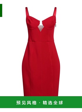 1h可退 香港直邮Elisabetta Franchi 女士 短款连衣裙 red红色 舒