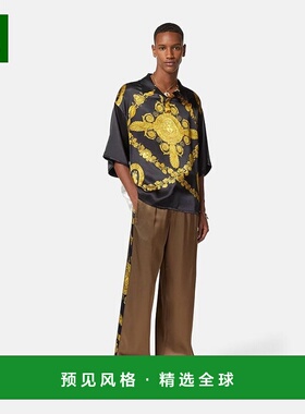 香港直邮Versace 徽标长裤范思哲运动裤休闲裤 10093741A06824