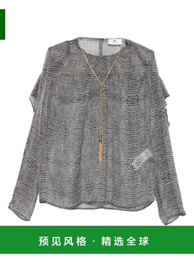 1h可退 香港直邮Elisabetta Franchi 女士 真丝衬衫 CA12757E2110