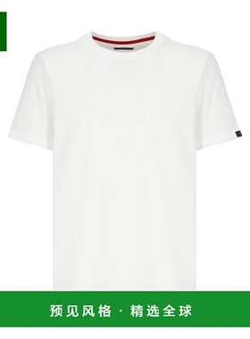 香港直邮FAY 男士T恤 NPMB3501330UCXB001 SS2025 白色 短袖T恤