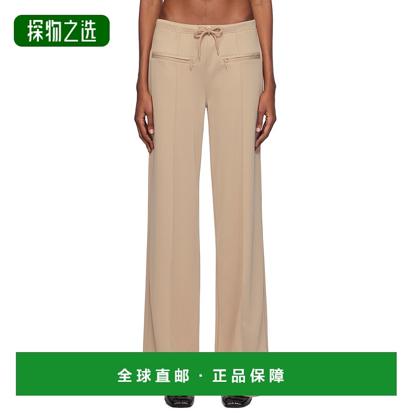 香港直邮Courreges Interlock抽绳休闲裤 124JPA204JS0091