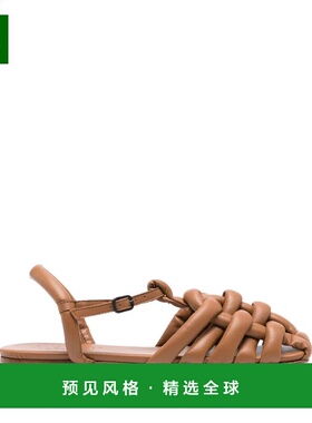 香港直邮HEREU 女士凉鞋 CABEWFS24002 AW2024 棕色 CABERSA FLAT