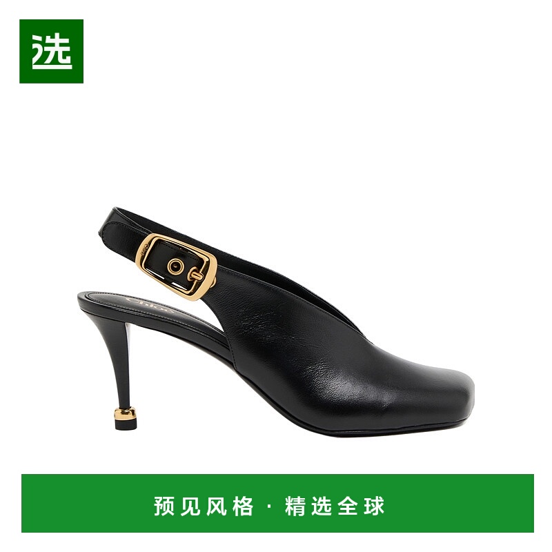 香港直邮Chloe 方头高跟凉鞋 CHLM2K35