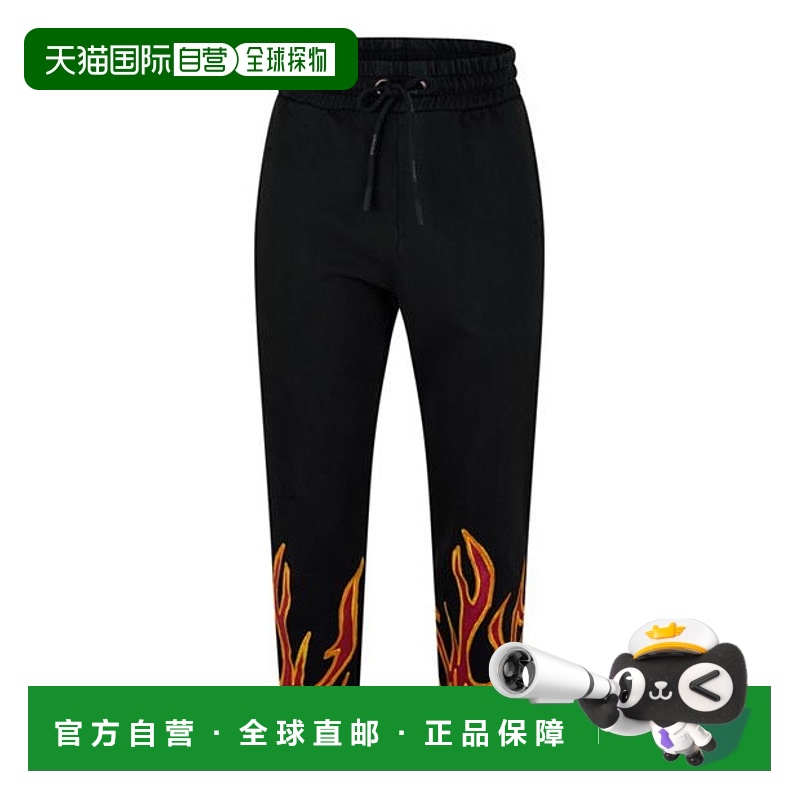 1h可退 香港直邮Palm Angels 棕榈天使 男士 Flames 涂鸦运动裤