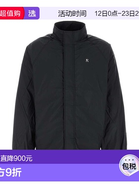 1h可退 香港直邮Represent 男士 黑色尼龙夹克 MLM178501