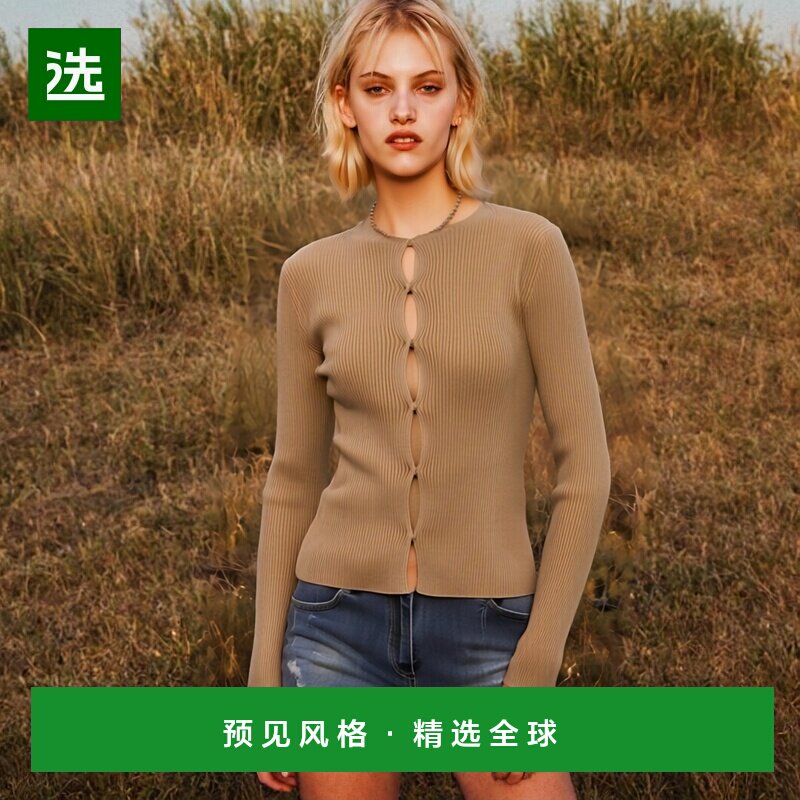 FENDI芬迪 女士针织毛衣 FZC963ANJBF1KE0针织衫