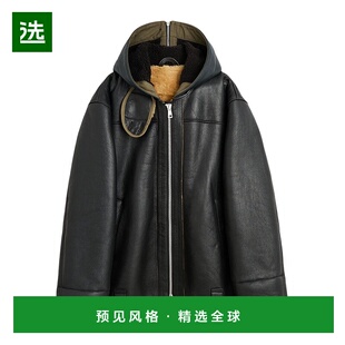 香港直邮Our Legacy 长袖皮夹克羊皮皮衣外套 M4259BN