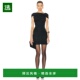 香港直邮Helmut Lang 海尔姆特·朗 1h可退 女士 垂褶迷你连衣裙