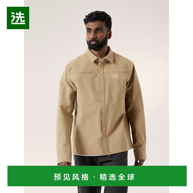 欧洲直邮Arc'teryx 始祖鸟Cronin Cotton Overshirt 男士新款外套