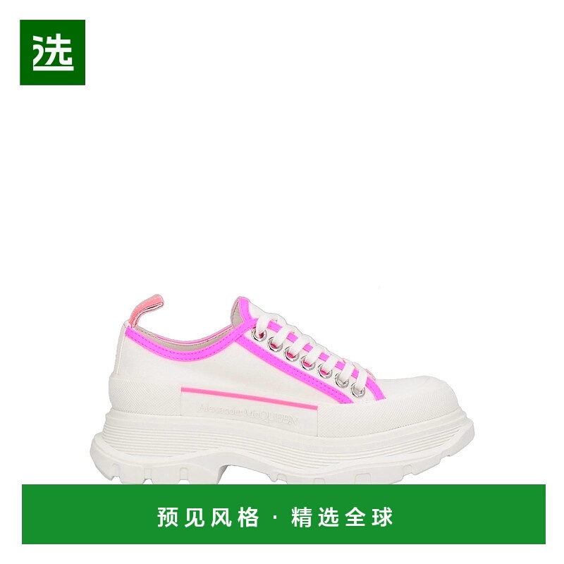 香港直邮mcqueen 亚历山大·麦昆 女士 运动鞋 white白色 舒适时