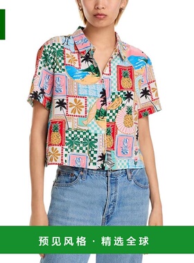 1h可退 【美国直邮】aqua 女士 衬衫
