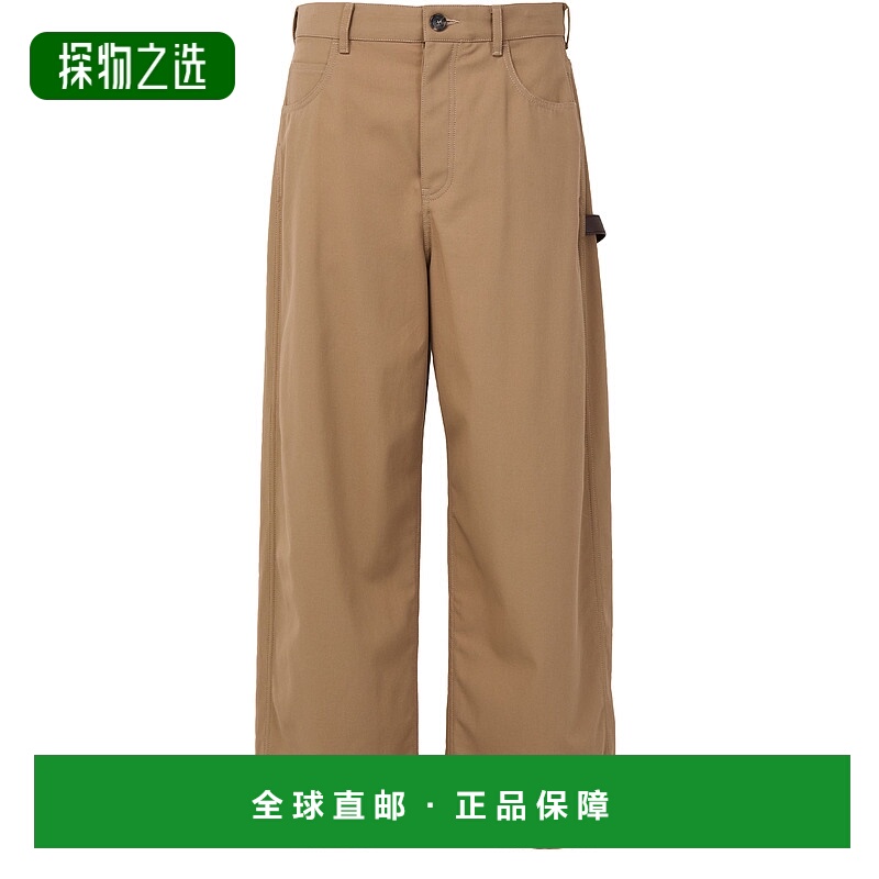 欧洲直邮LOEWE 罗意威 25秋冬  LOEJQWT5BEI 男士 休闲裤