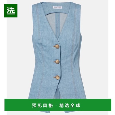 1h可退 香港直邮VERONICA BEARD 女士 Avalina 牛仔背心