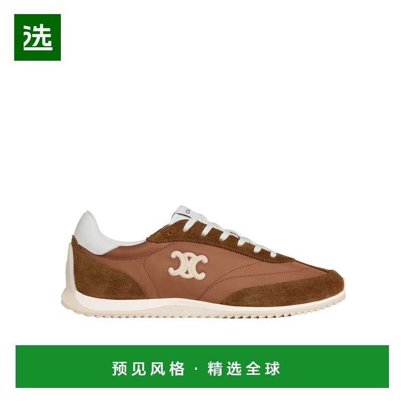 香港直邮CELINE 男士运动鞋 364945257C03AA SS2026 棕色 系带运,流行男鞋,时尚休闲鞋,淘宝优惠券,粉丝福利购,淘宝优惠卷