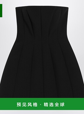 香港直邮MaxMara 麦斯玛拉 女士 黑色紧身束胸连衣裙(sablé) BET