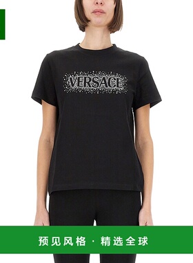 1h可退 香港直邮Versace 范思哲 女士 短袖T恤 10189811A13670
