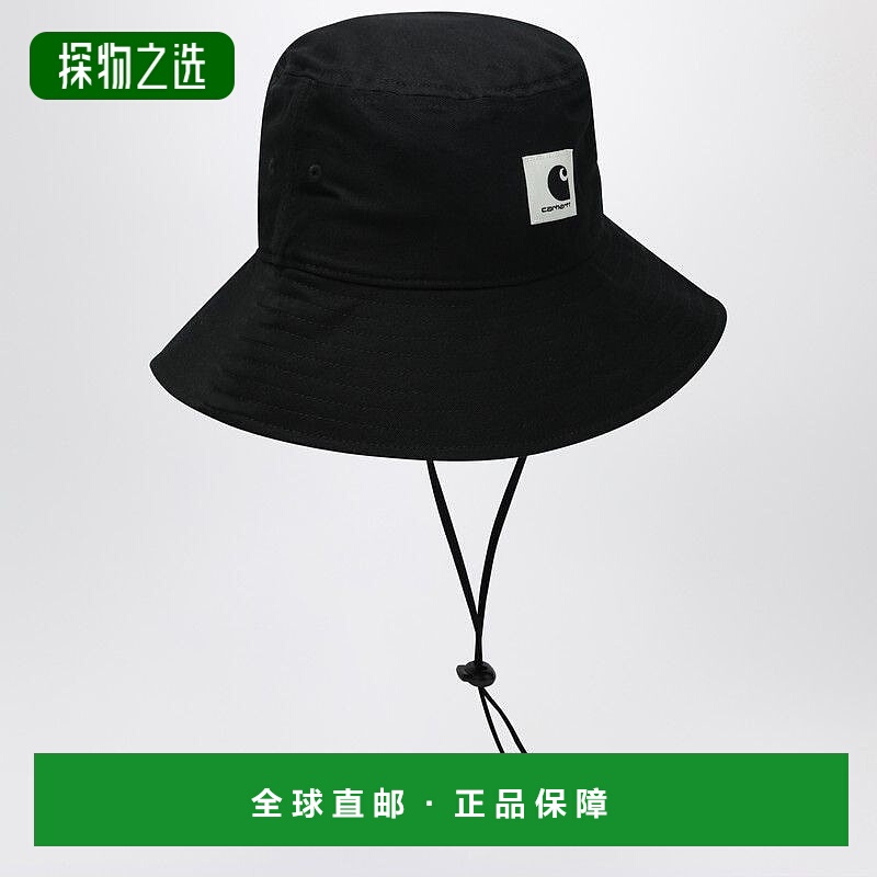 1h可退 香港直邮CARHARTT WIP 男士 W ASHLEY 黑色渔夫帽 I033214