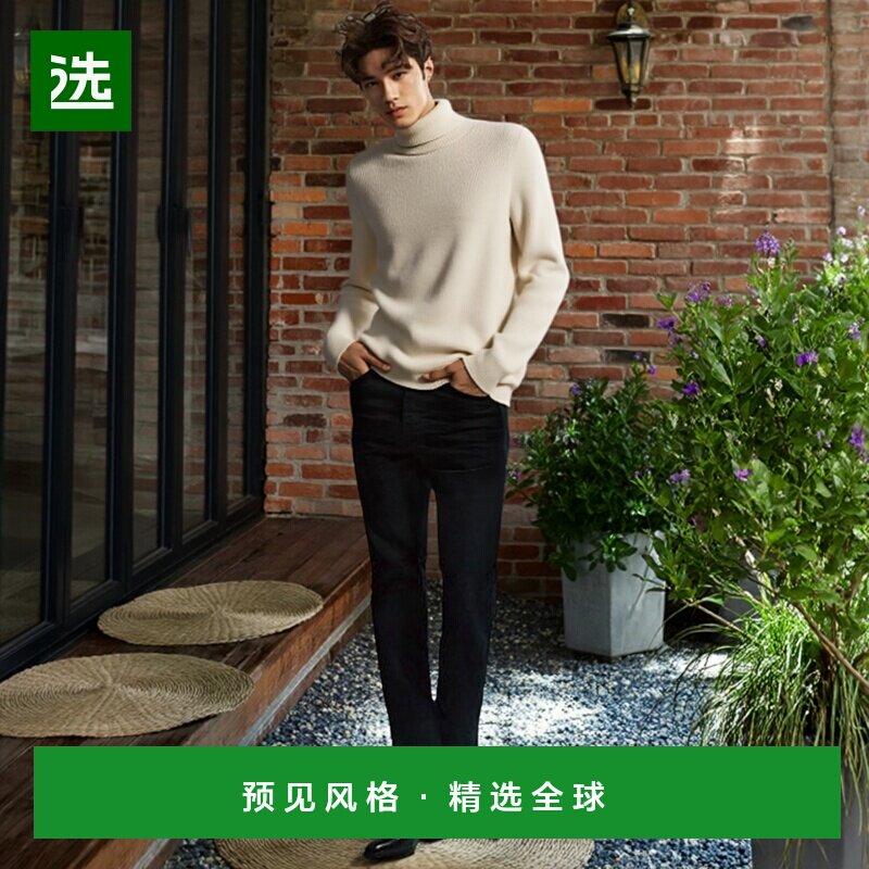 1h可退 香港直邮Paul & Shark 保罗与鲨鱼 男士 圆翻领套头衫针织