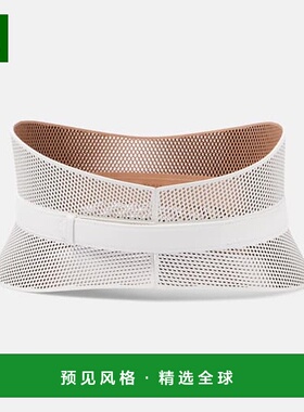 1h可退 香港直邮Alaïa 女士 Neo Bustier 皮带腰带 white白色 舒