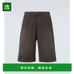 1h可退 香港直邮Entire Studios 男士 Spar 牛仔短裤 grey灰色 舒