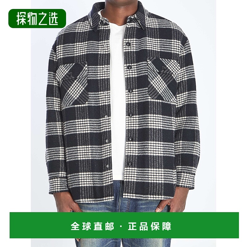 Celine 思琳 男士 绗缝衬衫式衬衫 RV0RT0E62