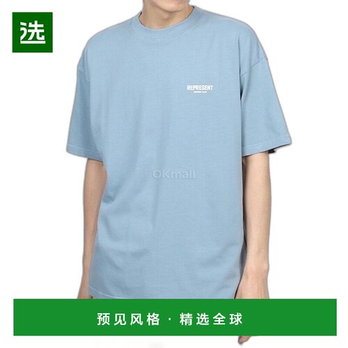 韩国直邮REPRESENT M05149 143纯棉Owners Club印花T恤