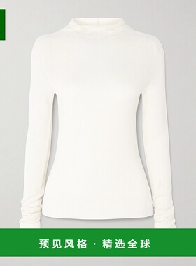 1h可退 香港直邮The Frankie Shop 女士 Danae 连帽罗纹针织上衣