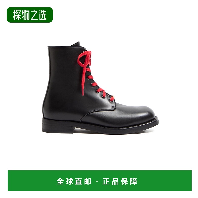 香港直邮Valentino PUNX 小牛皮靴子 YS0K74NBK男鞋