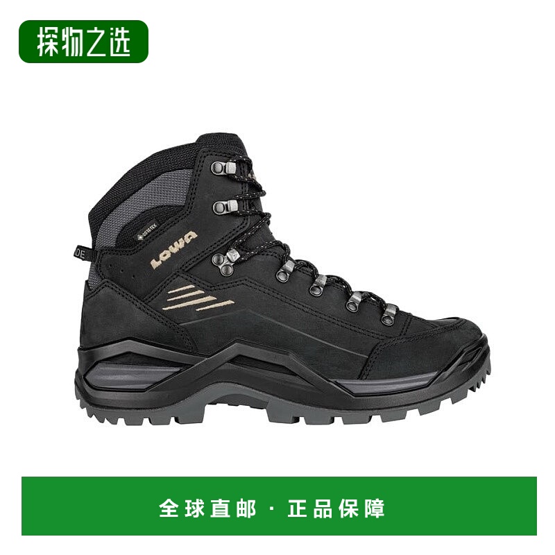 欧洲直邮LOWA RENEGADE EVO GTX MID男士黑色防水科技面料登