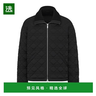 香港直邮Dior 513C408A6475迪奥 拉链藤格图案夹克