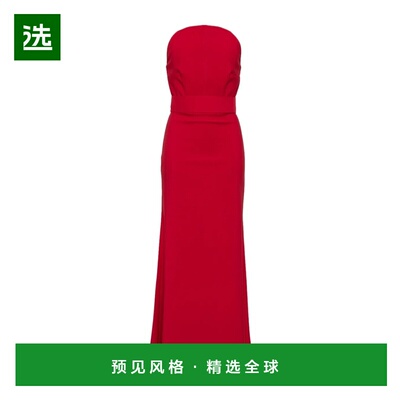 香港直邮SOLACE LONDON 女士连衣裙 OS43017RUBY SS2025 红色