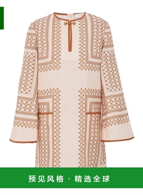 香港直邮Zimmermann 束腰迷你连衣裙 5456DF25R长袖