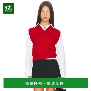 1h可退 香港直邮DAUGHTER 女士 Athea 背心 HKN03912 red红色 舒