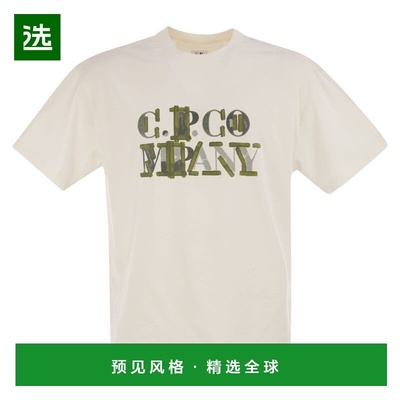 1h可退 香港直邮cp company 男士 短袖T恤 18CMTS145A006586W