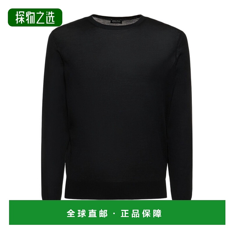 香港直邮Zegna 圆领长袖针织衫 80I-YBG039